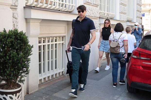 Okupljanje hrvatske nogometne reprezentacije uoči prijateljskog ogleda s Belgijom