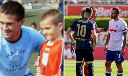 FOTO Livaja i Baturina sukobili su se u derbiju. Pogledajte njihovu fotku otprije 15 godina
