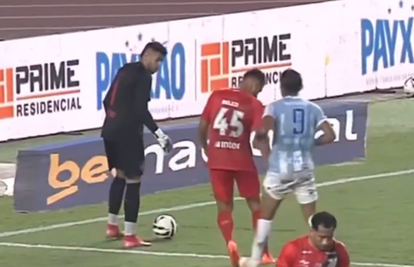 VIDEO Šok u Brazilu nakon što su prvi put primijenili novo nogometno pravilo. Pogledajte