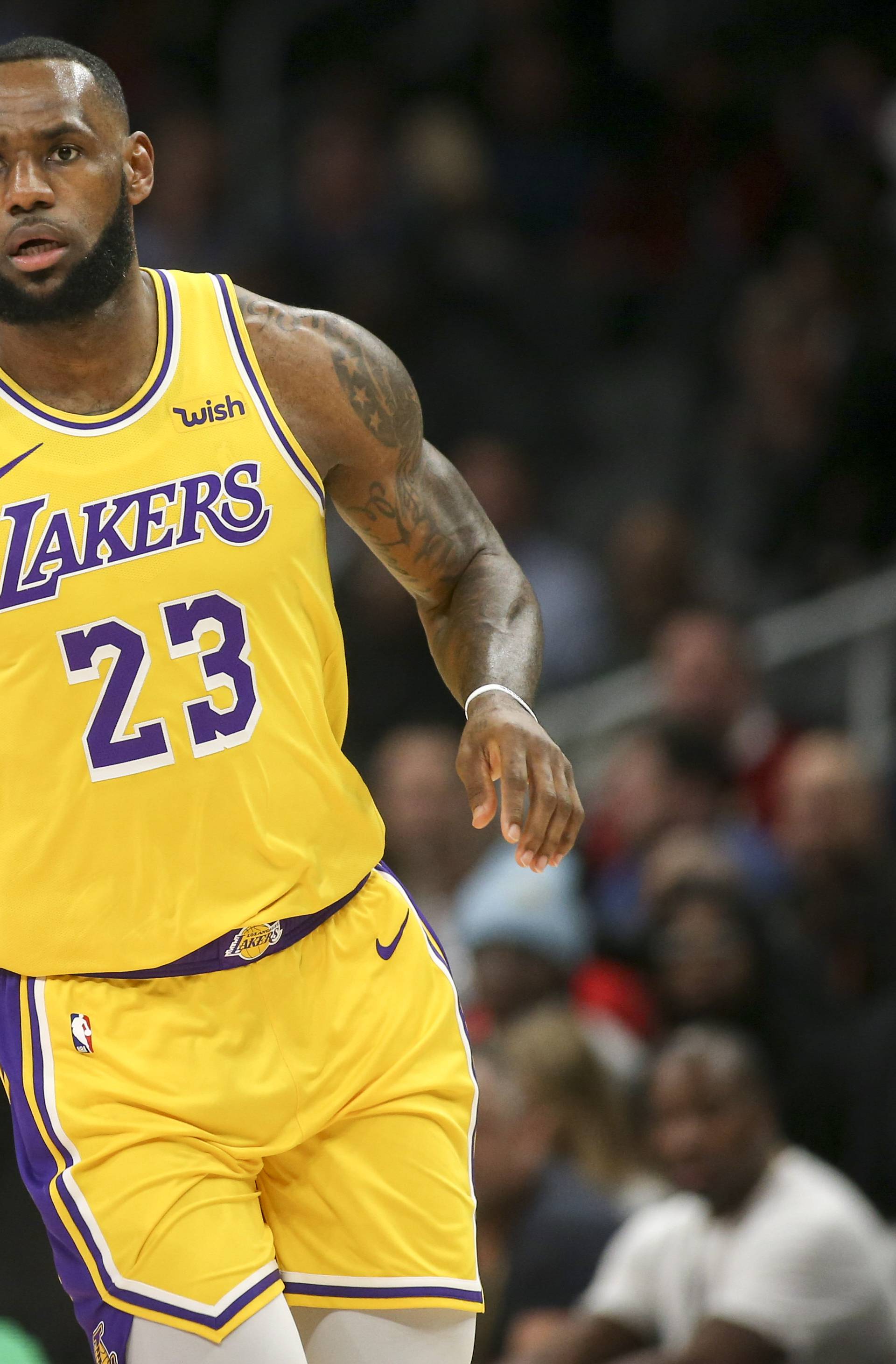 NBA: Los Angeles Lakers at Atlanta Hawks