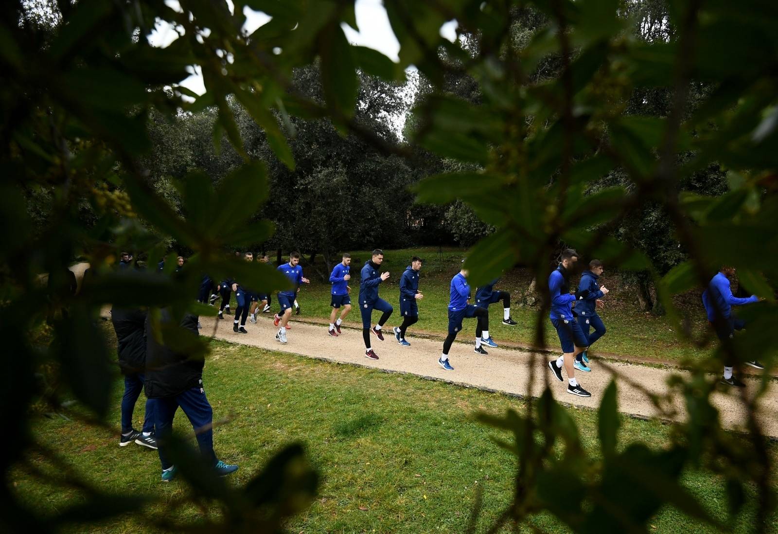 Rovinj: Nogometaši Dinama na pripremama za drugi dio sezone