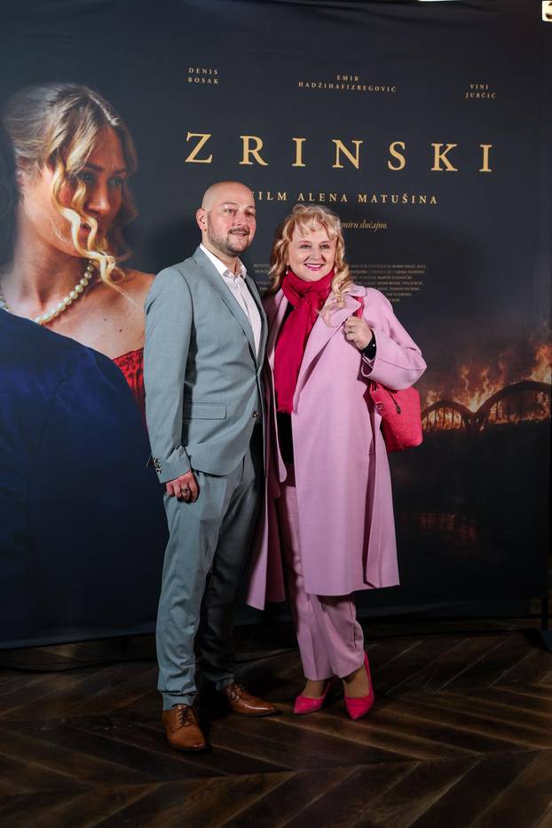 Zagreb: Premijera dugometražnog igrano-dokumentarnog filma "Zrinski"