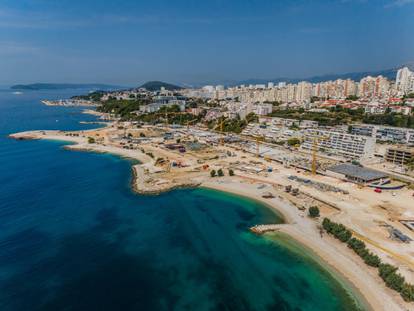 FOTO Evo kako izgleda Žnjan, radi se punom parom: 'Bit će to najbolja plaža Mediterana'