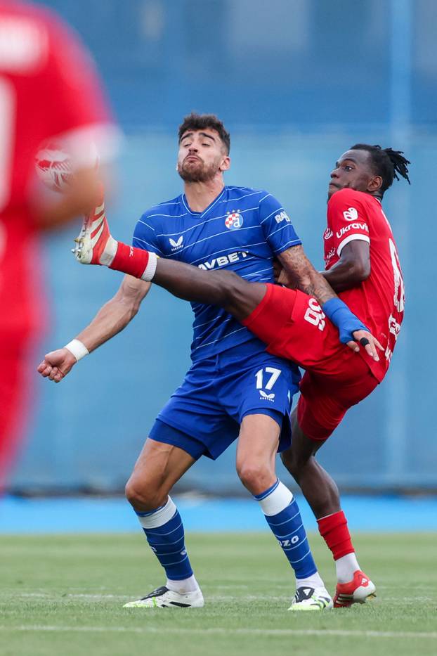 Zagreb: Prijateljska utakmica GNK Dinamo Zagreb - FC Kryvbas Kryvyi Rih