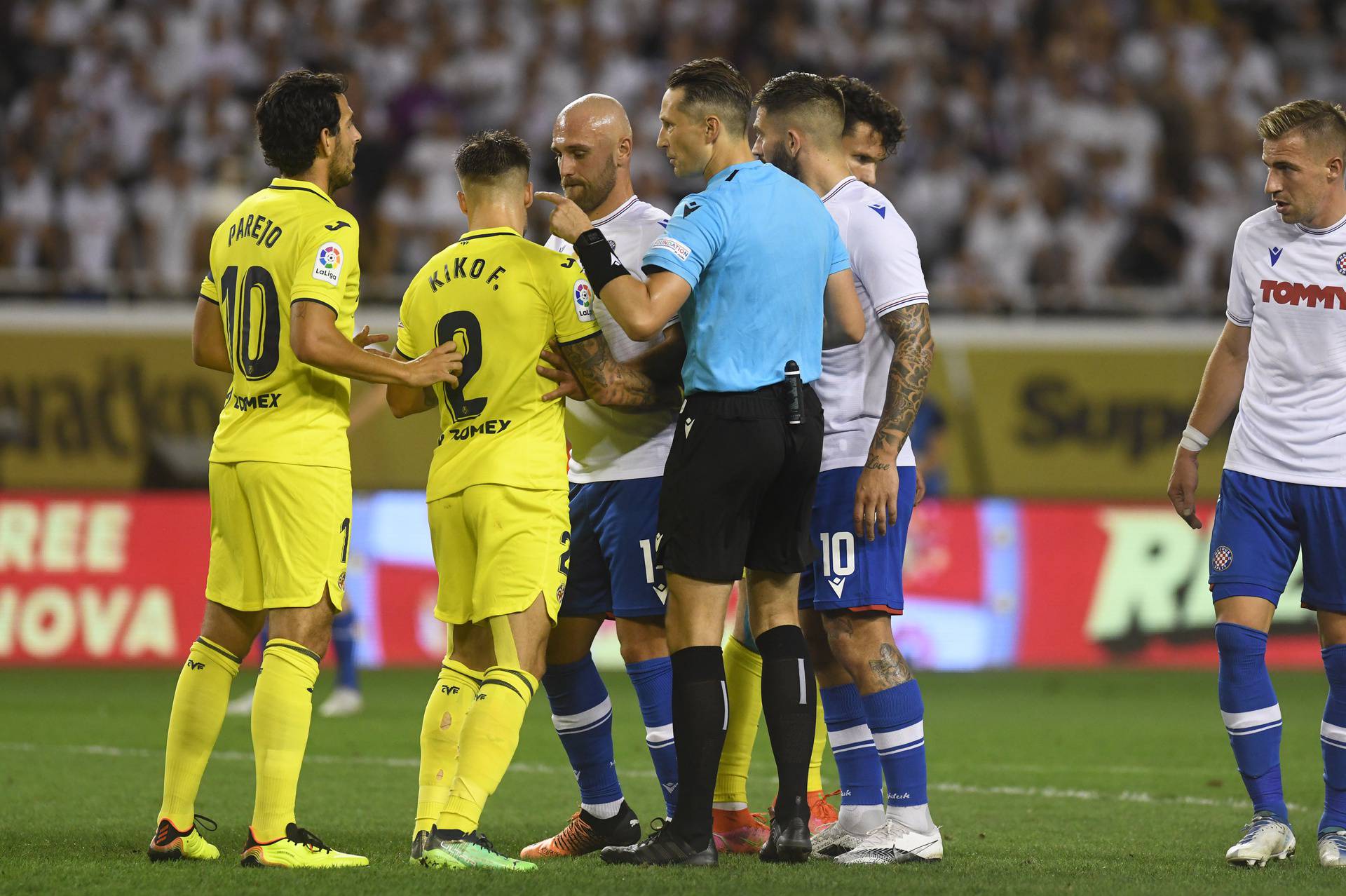Uzvratna utakmica doigravanja za UEFA Konferencijsku Ligu, HNK Hajduk - Villarreal CF