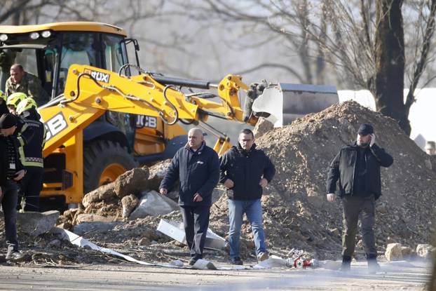 Zagreb: Nastavak očevida nakon pada letjelice na Jarunu