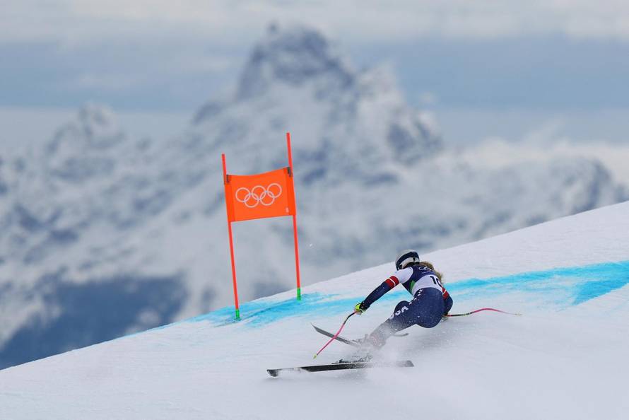 Alpine Skiing - Women's Downhill Official Training