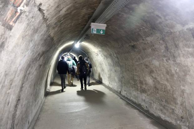 Zagreb: Tragovi povijesti u tunelu Grič podsjećaju na vrijeme kad je služio kao sklonište
