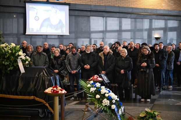 Zagreb: Posljednji ispraćaj Siniše Šveca
