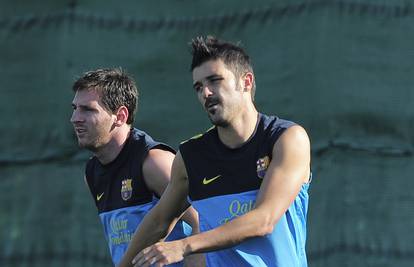 Nakon 7 mjeseci: Villa trenirao po prvi put nakon loma noge