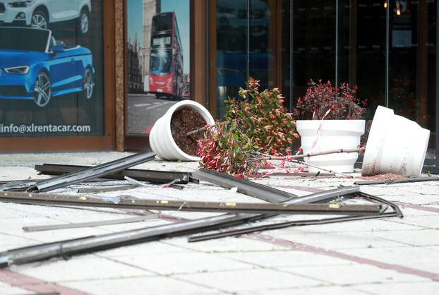 Šteta na Hotelu Westin nakon potresa u Zagrebu