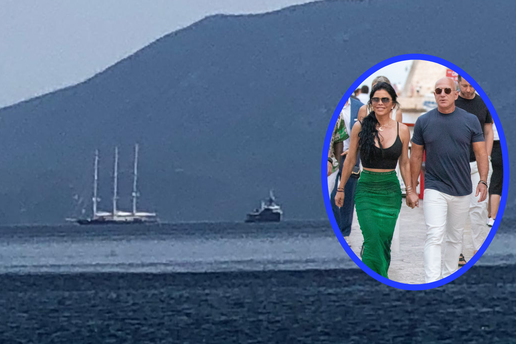 FOTO Bezos i Lauren sitno broje do svadbe, ali i dalje uživaju u Hrvatskoj: Usidrili se na Cresu