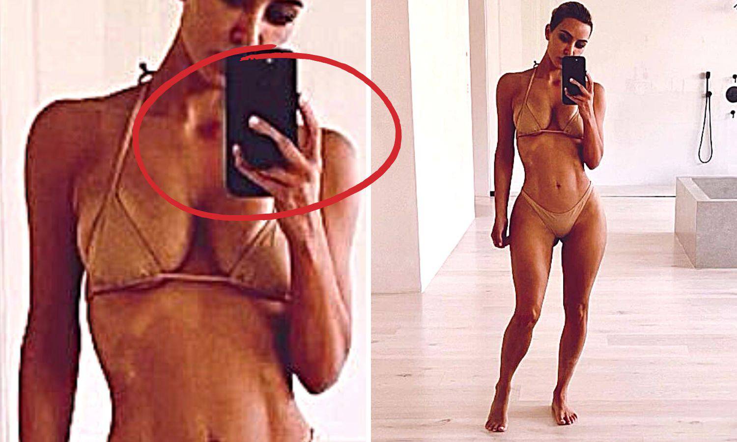 Kim Kardashian objavila vruću fotku u badiću, fanovi u šoku: Gdje ti je srednji prst, ženo?!