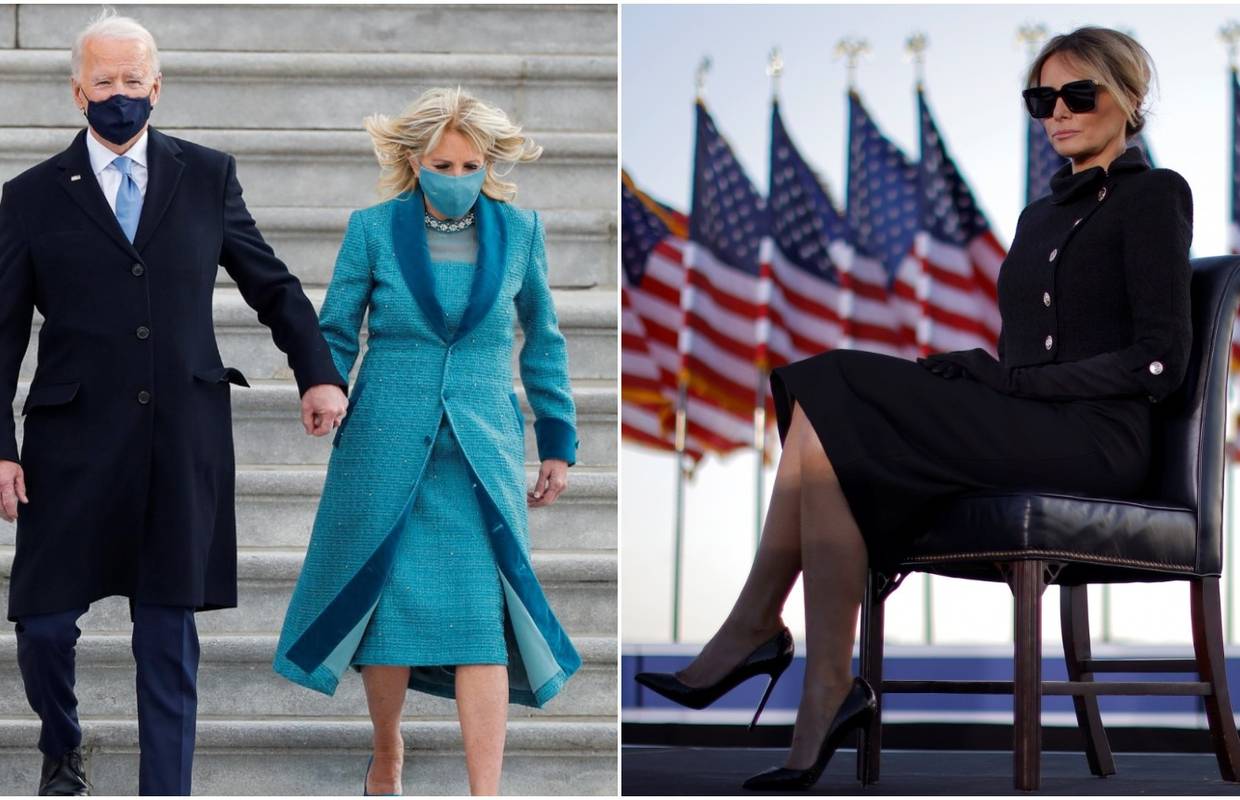 ANKETA Koja se bolje odjenula? Jill Biden ili mračna Melania?