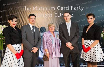 PBZ Card i American Express slavili The Platinum Card Party