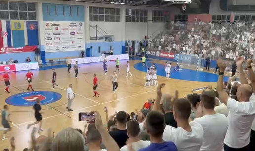 VIDEO Ludnica u Makarskoj: Evo kako je Novo vrijeme proslavilo naslov hrvatskog futsal prvaka!
