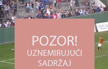 Šokantno: Navijač u Brazilu je pao s ograde tijekom utakmice