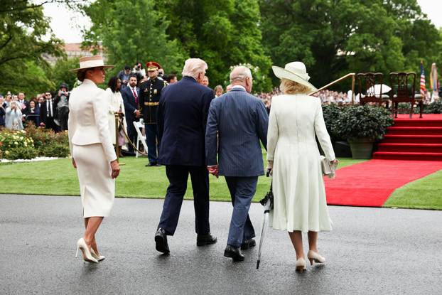Britain's King Charles and Queen Camilla in the United States for state visit