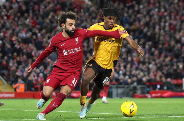FA Cup Third Round - Liverpool v Wolverhampton Wanderers