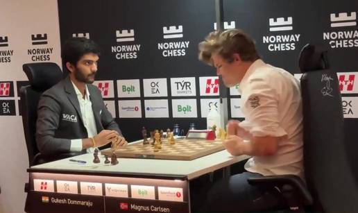 VIDEO Ponajbolji šahist svijeta šokantno izgubio pa podivljao