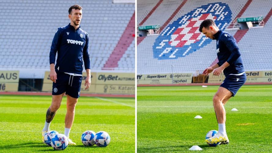Ivan Perišić trenira na Poljudu!