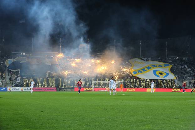 Rijeka: HNK Rijeka i HNK Hajduk odigrali utakmicu 14. kola SuperSport HNL