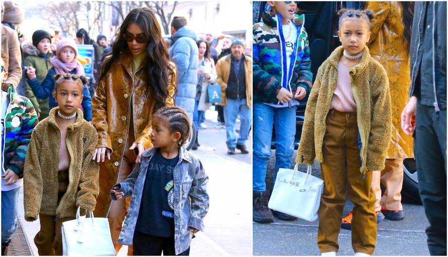 Šetnja New Yorkom: North (5) nosi torbu od 90.000 kuna...