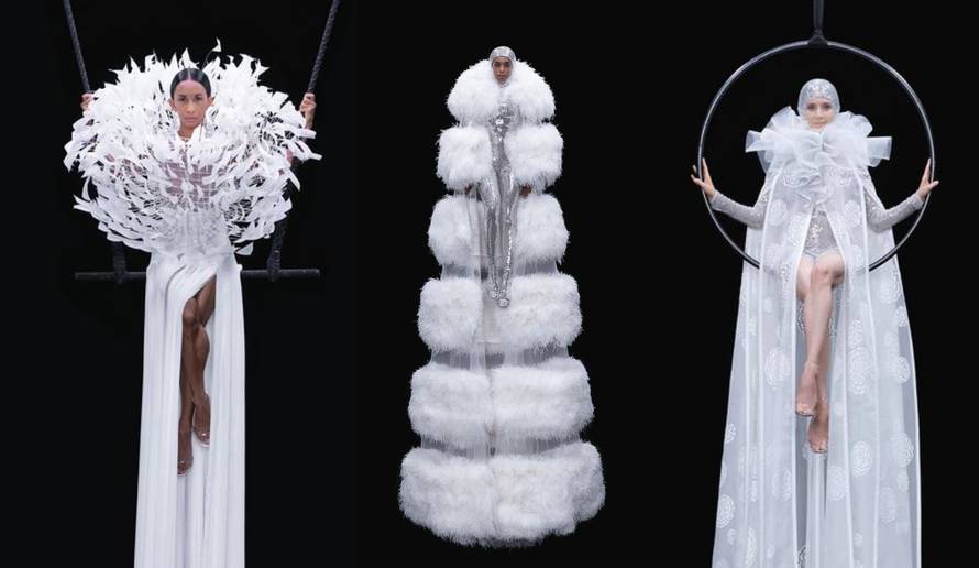 Digitalna romantika: Valentinov svijet letećih diva u bijeloj boji