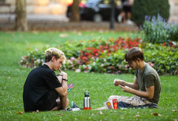 Zagreb: Ljetna atmosfera grada uslijed toplinskog vala