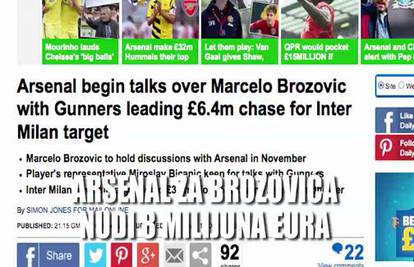 Arsenal pregovara: Za Brozovića nude 8 milijuna eura 