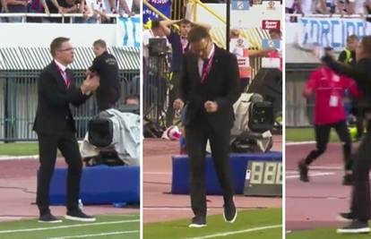 VIDEO Hladan kao led, a onda - ekstaza! Pogledajte reakcije trenera Hajduka tijekom finala