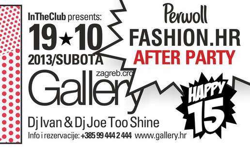 Fashion.hr i Gallery očekuju vas na after partyju u subotu