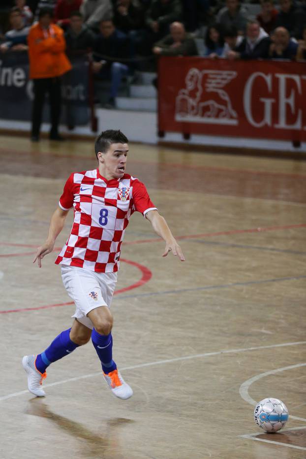 Dubrovnik: Kvalifikacije za Europsko futsal prvenstvo 2016, Hrvatska - Slovačka