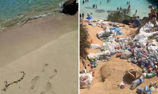 FOTO Prije i nakon influencera: Neko&cacute; prekrasna 'tajna' pla&zcaron;a u &Scaron;panjolskoj postala smetli&scaron;te