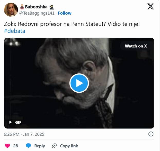 FOTO Internet se još nije ugasio! Ljudi o debati: 'Slogan drugog kruga je - kakvo je, takvo je...'