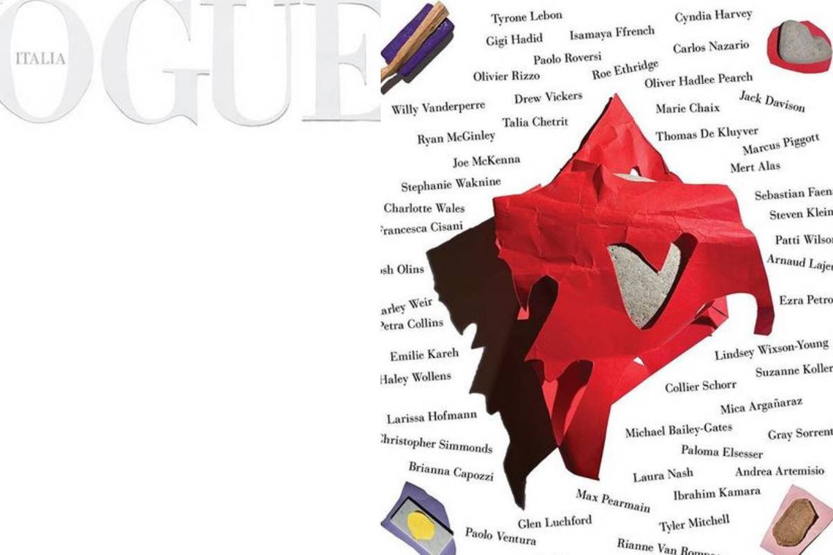 Bijela naslovnica talijanskog Voguea: Simbol je njihove nade