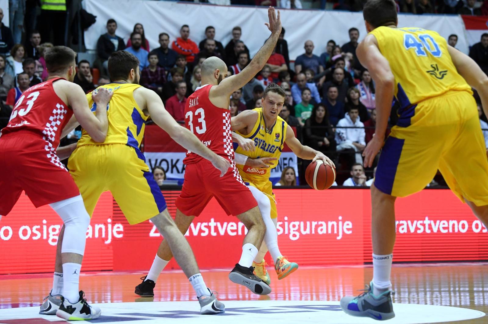 Zagreb: Hrvatska i Švedska u kvalifikacijskog utakmici za Eurobasket