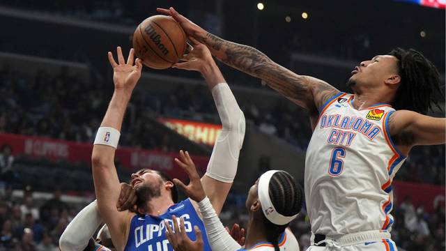 NBA: Oklahoma City Thunder at Los Angeles Clippers