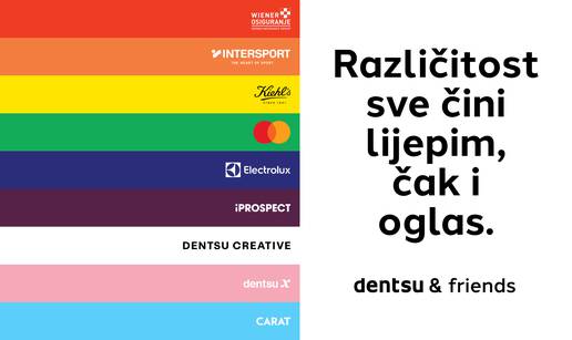 Dentsu Croatia podržava Pride kroz kampanju sa suradnicima i partnerima