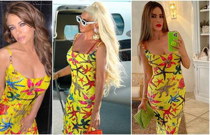 Sofia Vegara i Jelena Karleuša obukle su identičnu haljinu isti dan: Sada je ima i Liz Hurley