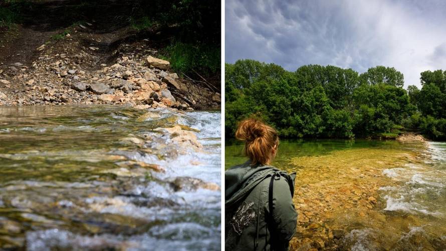 Devastirao je Cetinu kamenjem da bi bagerima mogao na otok