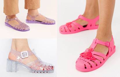 Jelly sandale: Slavne retro gumenjače imaju revival u šarenim i glitter varijantama
