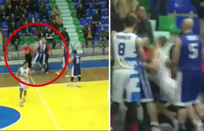 Albanski košarkaš nokautirao suca, suspendirali ga doživotno