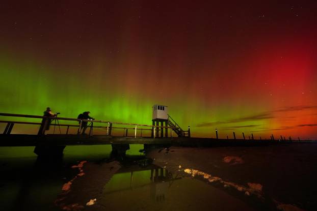 Northern Lights light up the skies across the UK