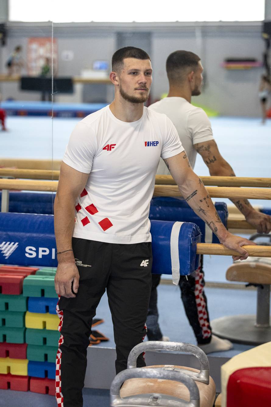 Osijek: Ilija Kovtun, gimnastičar iz Ukrajine