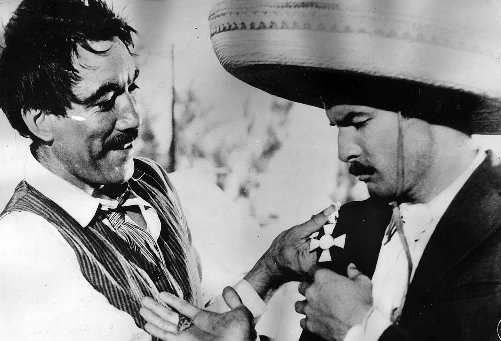 Brando, Marlon - Actor, USA - Scene from the movie 'Viva Zapata!'' with Anthony Quinn Directed by: Elia Kazan USA 1951