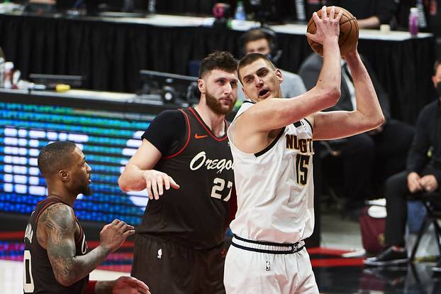 NBA: Playoffs-Denver Nuggets at Portland Trail Blazers