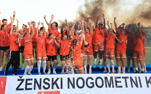 Nogometašice Agrama prvi put u povijesti osvojile naslov prvakinja Hrvatske