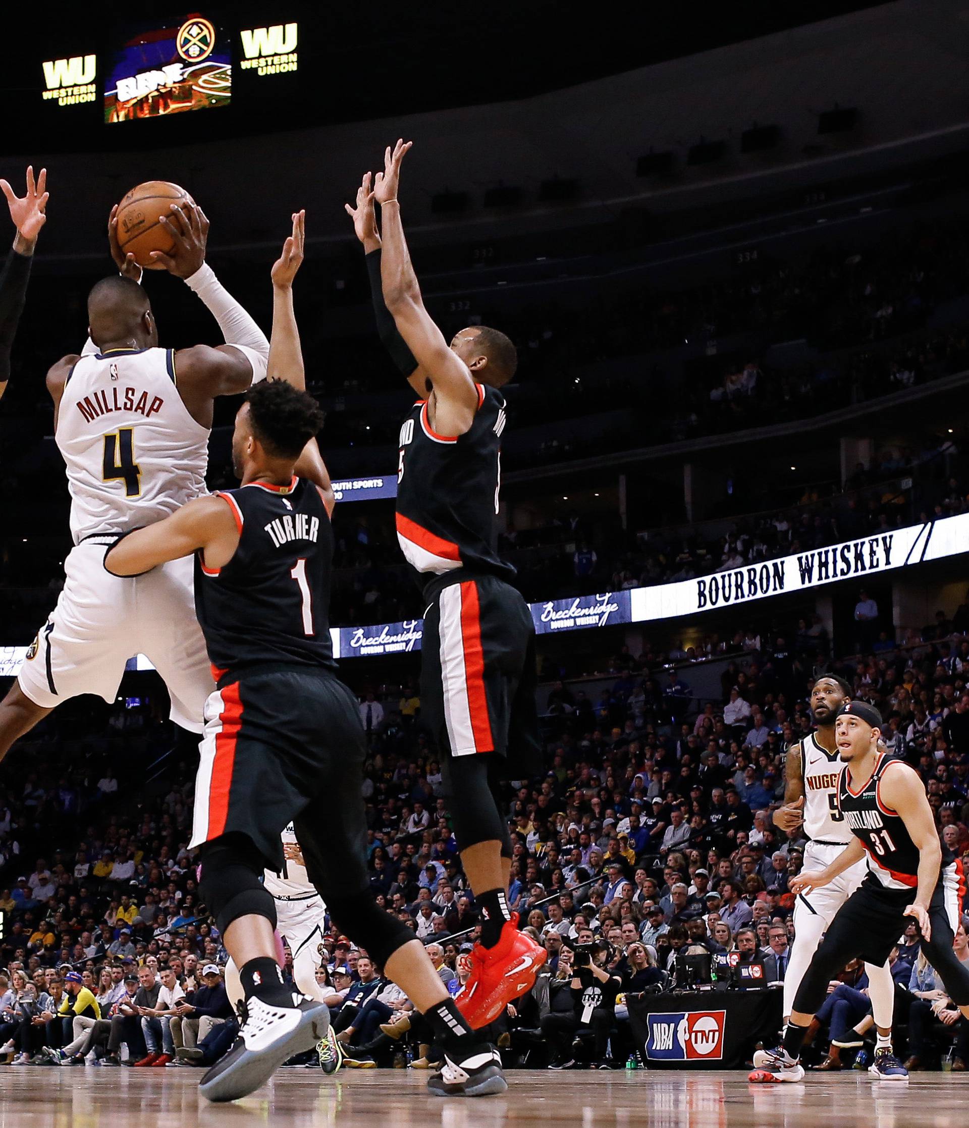 NBA: Playoffs-Portland Trail Blazers at Denver Nuggets