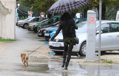 Kiša i lokalni pljuskovi: Do srijede zaboravite na sunce